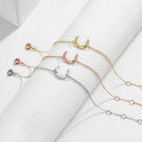 Creative Moon Shaped Bracelet Women's Gold Plated – Stylish Gifts — 5