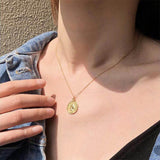 Frosty Wind Coin Ins Goddess Of Luck Necklace – Jewelry Gift Ideas — 3