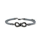 925 Sterling Silver Mobius Couple Bracelet – Jewelry Gift Ideas — 2