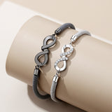 925 Sterling Silver Mobius Couple Bracelet – Jewelry Gift Ideas — 1