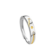 Original Design Sun Moon Star Couple Ring 925 – Gifts for Couples — 2