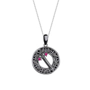 S925 Silver Princess Knight Couple Necklace – Jewelry Gift Ideas — 7