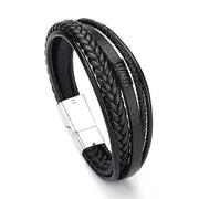 Jewelry Cowhide Rope Braided Men's Leather – Jewelry Gift Ideas — 1