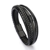 Jewelry Cowhide Rope Braided Men's Leather – Jewelry Gift Ideas — 2