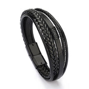 Jewelry Cowhide Rope Braided Men's Leather – Jewelry Gift Ideas — 2