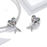 Heart-Shaped Tree Of Life Beaded S925 Sterling – Meaningful Gifts — 1