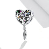 Heart-Shaped Tree Of Life Beaded S925 Sterling – Meaningful Gifts — 2