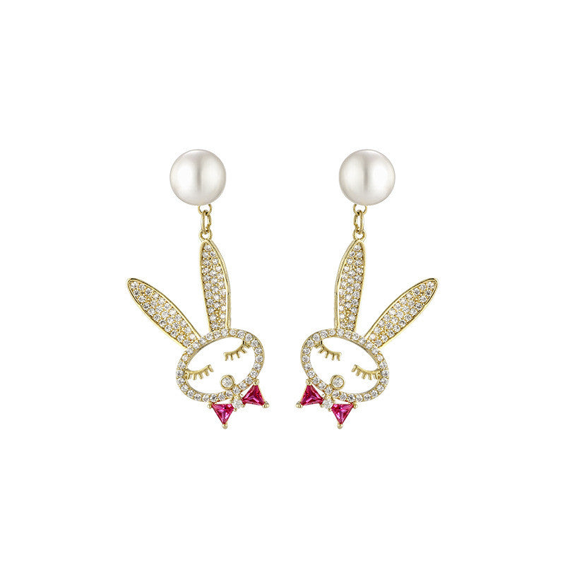 Pearl Earrings Korean Personality Wild Small – Holiday Gift Ideas — 1