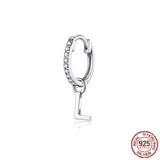 Personalised Initial Earrings 925 Sterling Silver – Stylish Gifts — 5