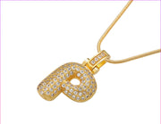26 Original English Alphabet Hip Hop Necklace – Jewelry Gift Ideas — 17
