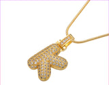 26 Original English Alphabet Hip Hop Necklace – Jewelry Gift Ideas — 8