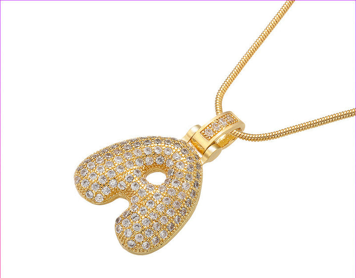 26 Original English Alphabet Hip Hop Necklace – Jewelry Gift Ideas — 1