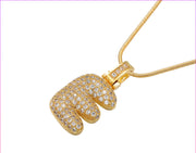 26 Original English Alphabet Hip Hop Necklace – Jewelry Gift Ideas — 7