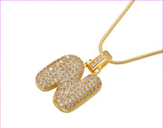 26 Original English Alphabet Hip Hop Necklace – Jewelry Gift Ideas — 11