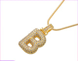 26 Original English Alphabet Hip Hop Necklace – Jewelry Gift Ideas — 10