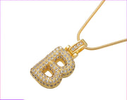 26 Original English Alphabet Hip Hop Necklace – Jewelry Gift Ideas — 10
