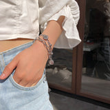 Titanium Steel Non-fading Hip-hop Bear Bracelet – Jewelry Gift Ideas — 5