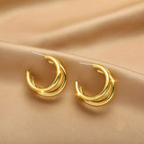 High-end Earrings With Sterling Silver Needles – Stylish Gifts — 1
