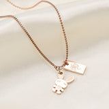 Titanium Steel Necklace Long Bunny Accessories – Jewelry Gift Ideas — 3