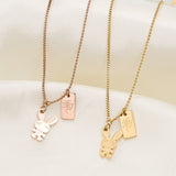Titanium Steel Necklace Long Bunny Accessories – Jewelry Gift Ideas — 1
