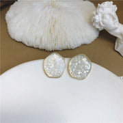 Freshwater Shell Colorful Design Earrings – Special Occasion Gifts — 1