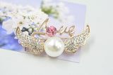 Fashion Star With Angel Wings Brooch – Jewelry Gift Ideas — 5
