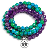 108 Natural Emperor Stone Lotus Bracelet Lotus – Jewelry Gift Ideas — 2