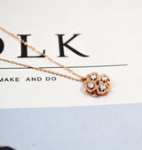 Rose Gold Jewelry Rotatable Steel Pendant – Jewelry Gift Ideas — 1