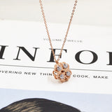 Rose Gold Jewelry Rotatable Steel Pendant – Jewelry Gift Ideas — 4