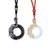 Original Design Angel Demon Couple Necklace 925 – Jewelry Gift Ideas — 3