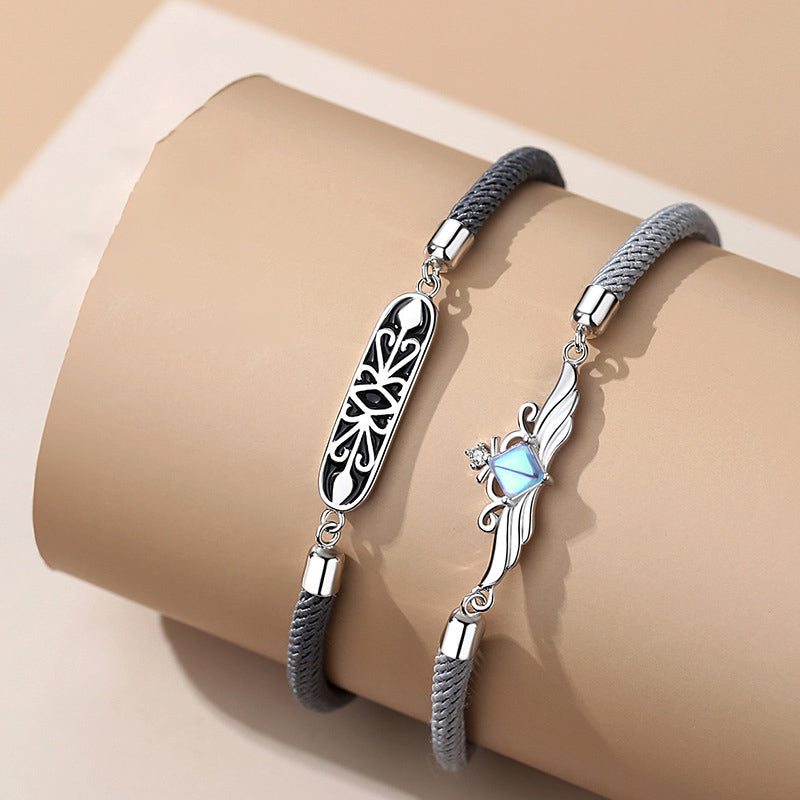 Princess Knight Couple Hand Strap S925 Silver – Jewelry Gift Ideas — 1