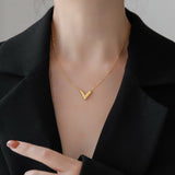 Retro Personality Letter Clavicle Chain Niche – Jewelry Gift Ideas — 1