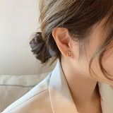 Fashion Personality Diamond-Studded Geometric Earrings – Stylish Gifts — 4