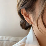 Fashion Personality Diamond-Studded Geometric Earrings – Stylish Gifts — 2