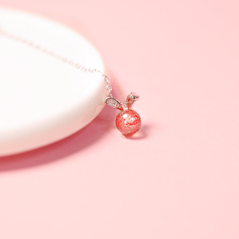 Cute Girl Cute Bunny Clavicle Chain – Gifts for Kids — 1