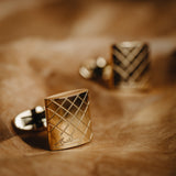 Men's Business Casual French Gold Cufflinks – Gifts for Him — 5