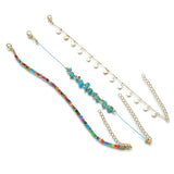 Color Rice Bead Anklet – Meaningful Gifts — 3