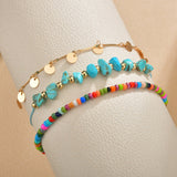 Color Rice Bead Anklet – Meaningful Gifts — 2