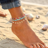 Color Rice Bead Anklet – Meaningful Gifts — 5
