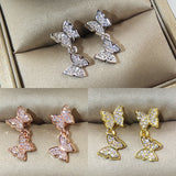 Fashion Korean Style Bow Stud Earrings Women – Stylish Gifts — 1