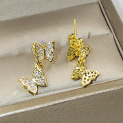 Fashion Korean Style Bow Stud Earrings Women – Stylish Gifts — 3