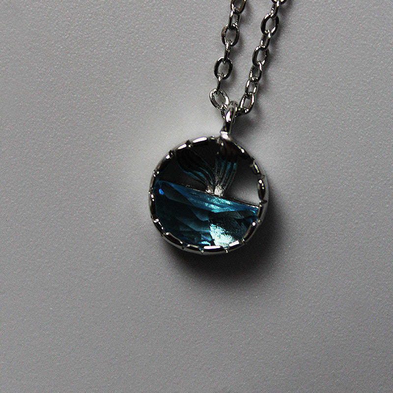 Sterling Silver Necklace Mermaid Tears Fashion – Jewelry Gift Ideas — 1