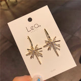 Firework Tassel Silver Needle Personality Zircon – Holiday Gift Ideas — 5