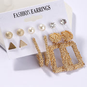 European And American Popular Geometric Metal Earrings – Gifts for Her — 9