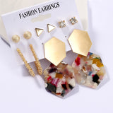 European And American Popular Geometric Metal Earrings – Gifts for Her — 7