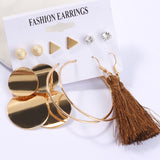 European And American Popular Geometric Metal Earrings – Gifts for Her — 10