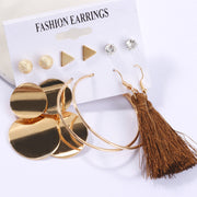European And American Popular Geometric Metal Earrings – Gifts for Her — 10