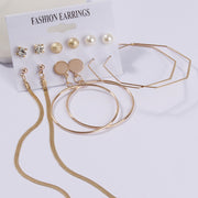 European And American Popular Geometric Metal Earrings – Gifts for Her — 6