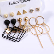 European And American Popular Geometric Metal Earrings – Gifts for Her — 4