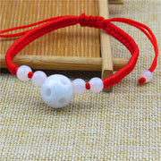 Natural Jade Jade Red String Bracelet Zodiac Year – Jewelry Gift Ideas — 1